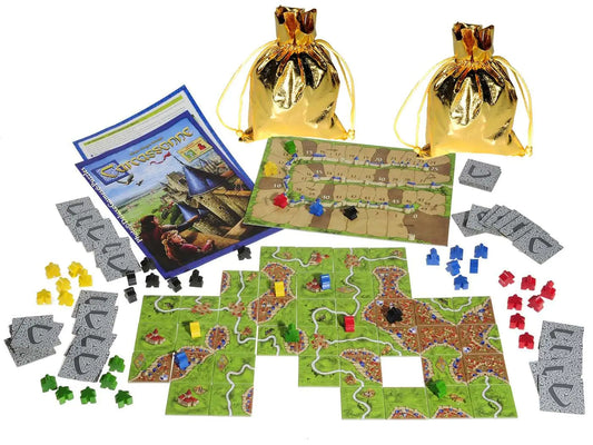 Carcassonne Board Game - All English Puzzle Game