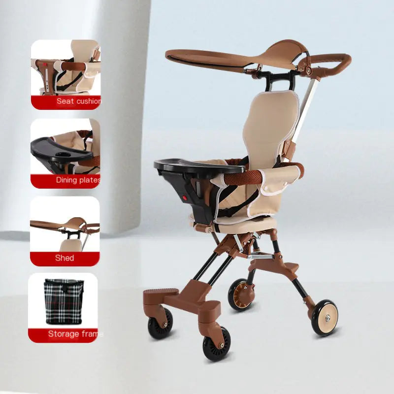 Compact Traveler Baby Stroller - One Set
