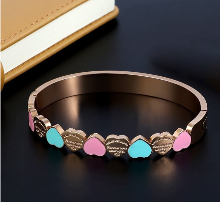 Breakfast At Tiffany's Bangle - Titanium Steel Bracelet