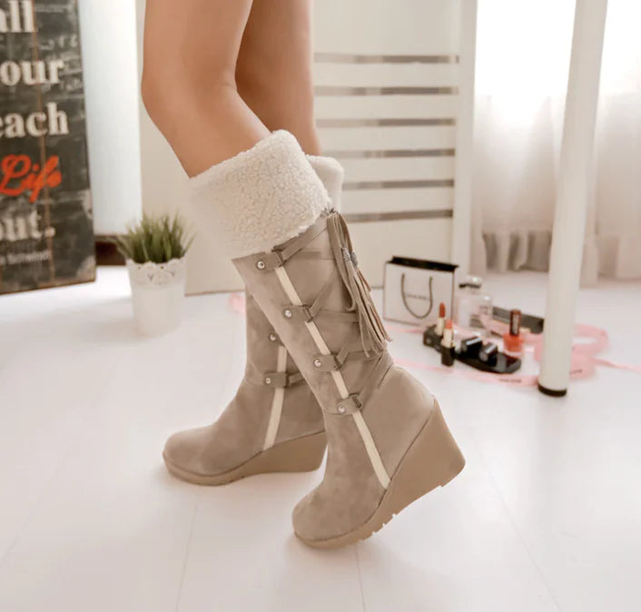 Chic Knee-High Winter Boots