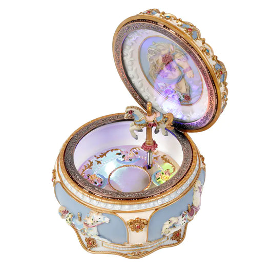 Musical Carousel with Creative Resin Design