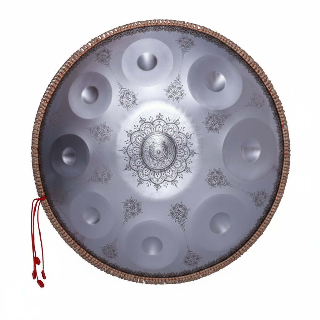 Mandala Engraved Version Hand Disc Drum
