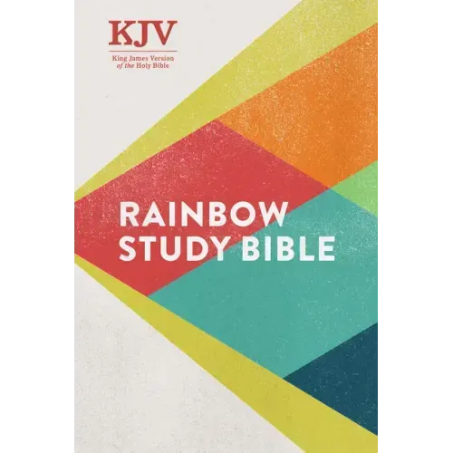 KJV Rainbow Study Bible, Hardcover: King James Version of the Holy Bible
