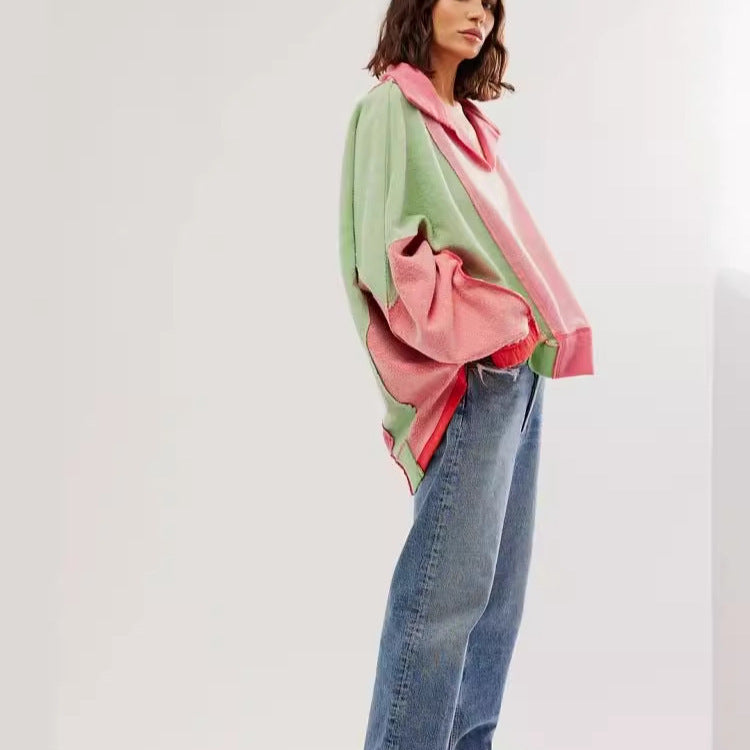 Loose And Lazy Style Cross-border Leisure Pullover Sweatshirt