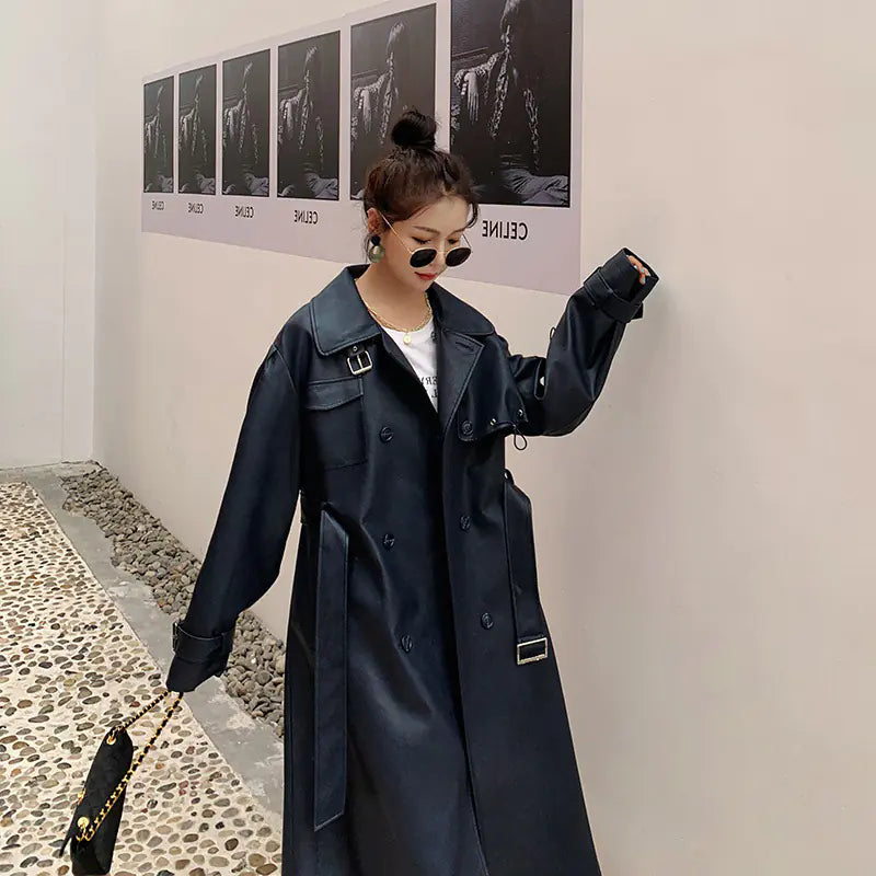 Women's Mid-Length Loose Fit British Style Waistcoat