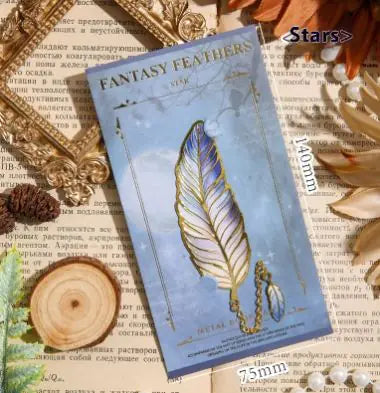 Classic Metal Feather Bookmark – Elegant Reader's Gift