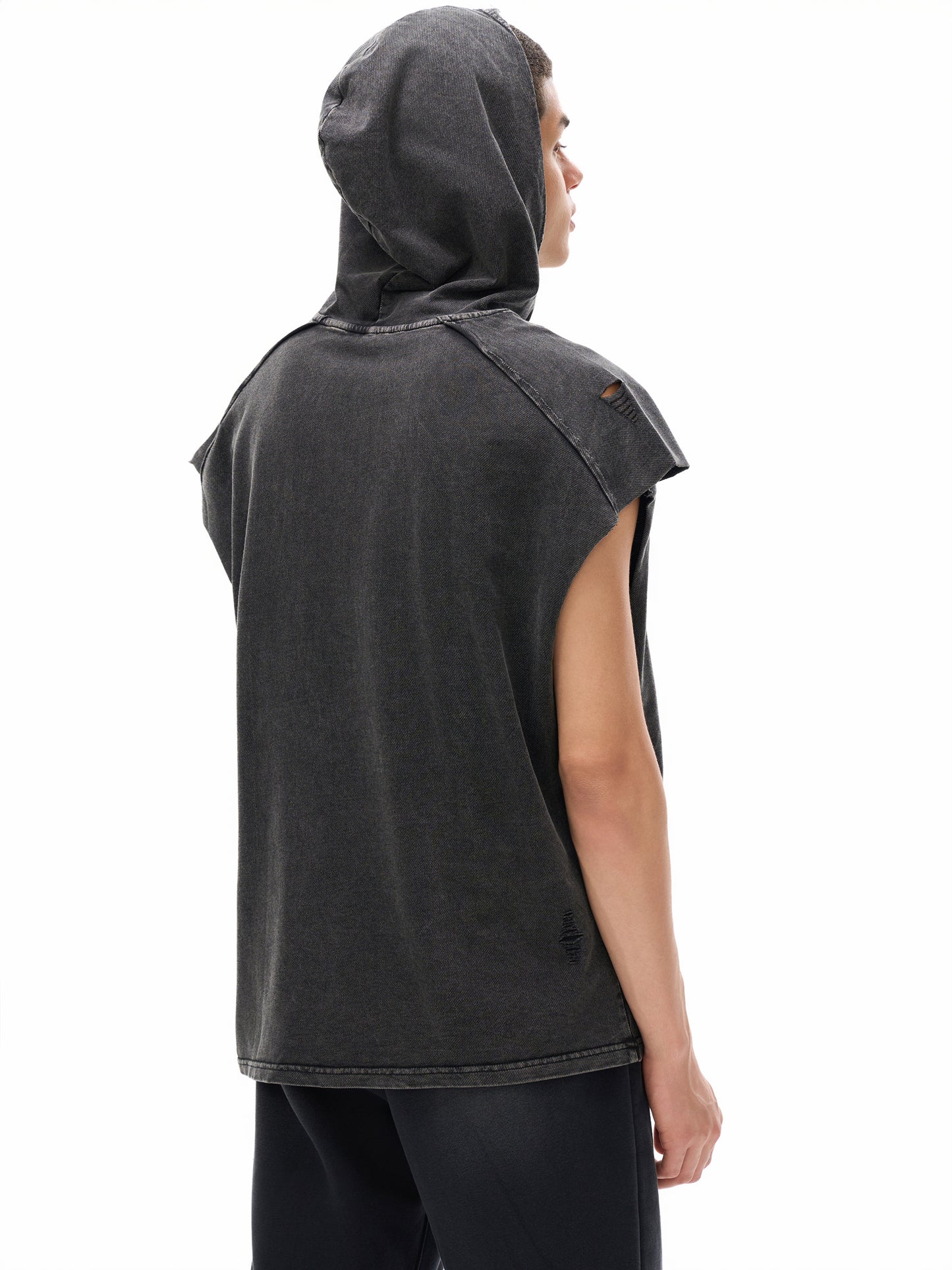 Original Era Classic Snow Washed Boxy Hooded Tank Top