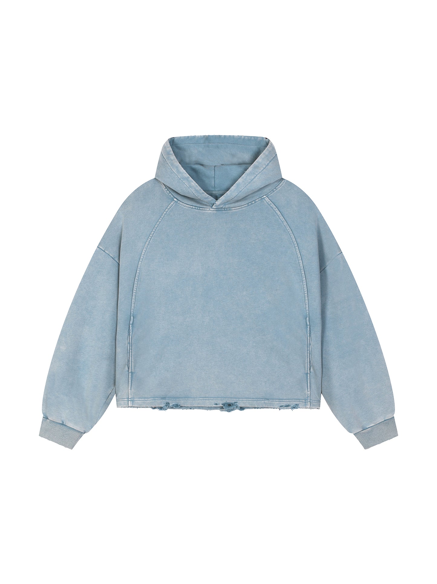 Original Era "Wonderfully Made" Vintage Washed Frayed-Hem Hoodie