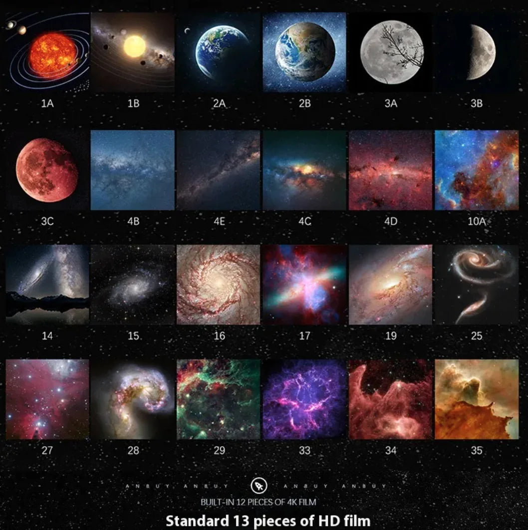 Globe Galaxy Starry Sky Atmosphere Light