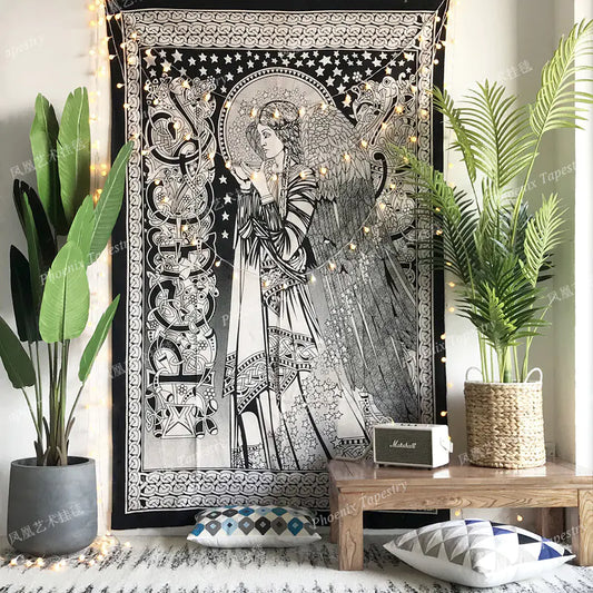 European Style Beach Towel and Wall Tapestry