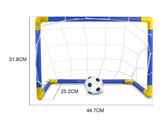 Kids' Dual-Sport Inflatable Goal Set