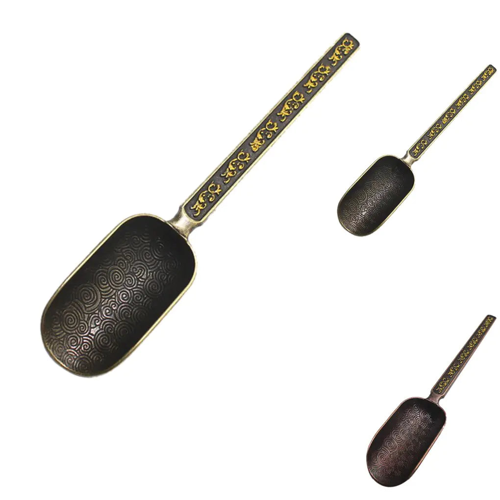 Elegant Bronze Tea Spoon Set