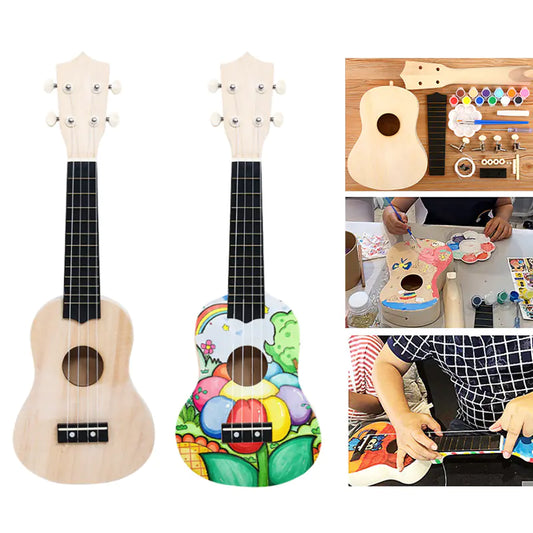 DIY Musical Instrument Kit: Children's Guitar Ukulele