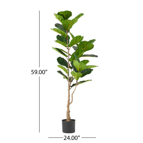 150CM Artificial Violin Leaf Fig Tree