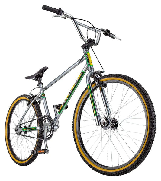 Schwinn Predator Team 24"  Single-Speed Drivetrain Hi-Ten Steel Frame Freestyle BMX Bike - Throwback 1983 Design