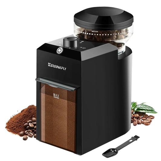 PRECISE28 Electric Burr Coffee Grinder