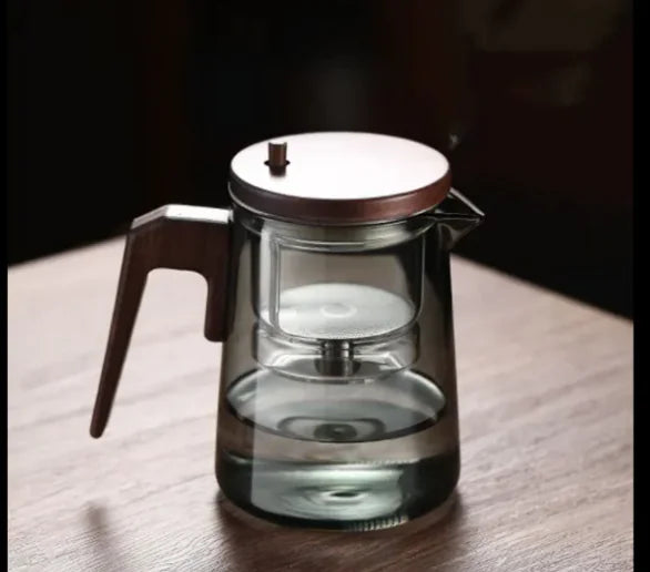 Family-Size Borosilicate Glass Teapot