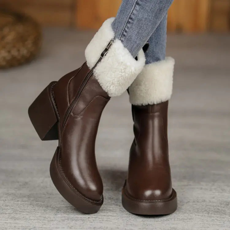 Women's Thick Heel High Heel Boots