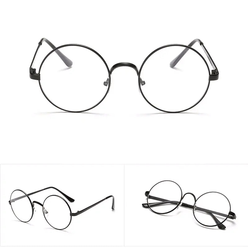 Retro Round Frame Glasses
