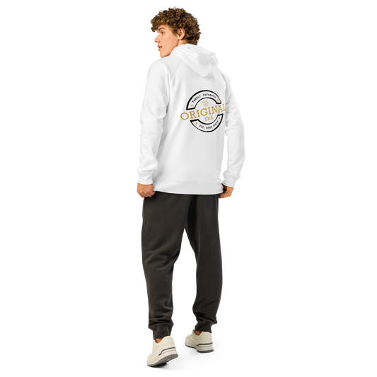ORIGINAL ERA Classic Accent Gold Unisex organic side pocket hoodie