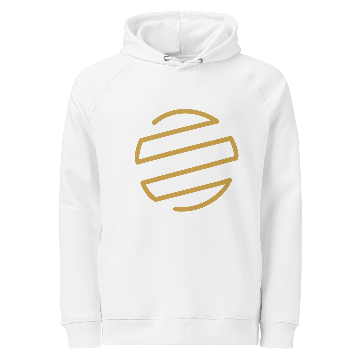 ORIGINAL ERA Classic Accent Gold Unisex organic side pocket hoodie