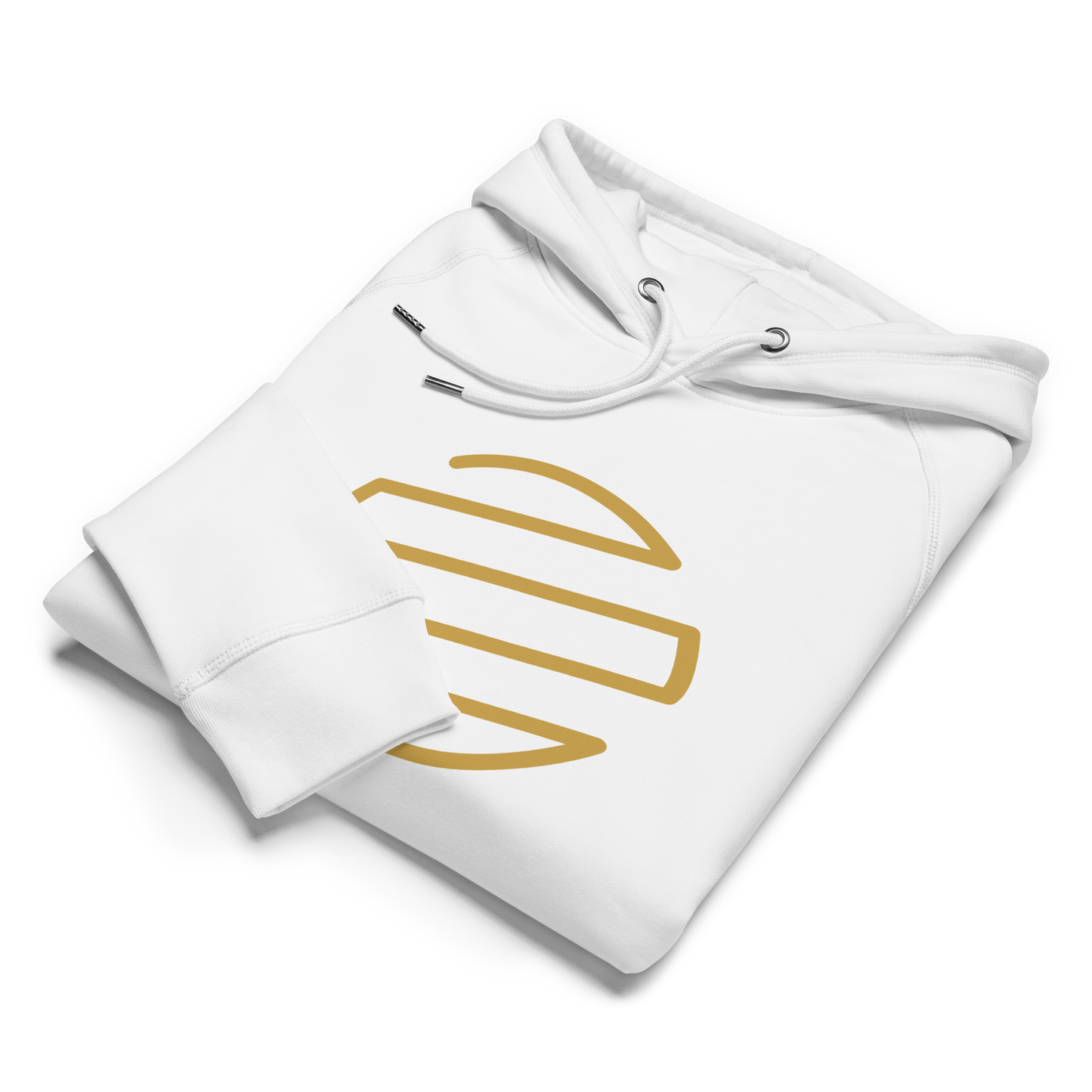ORIGINAL ERA Classic Accent Gold Unisex organic side pocket hoodie