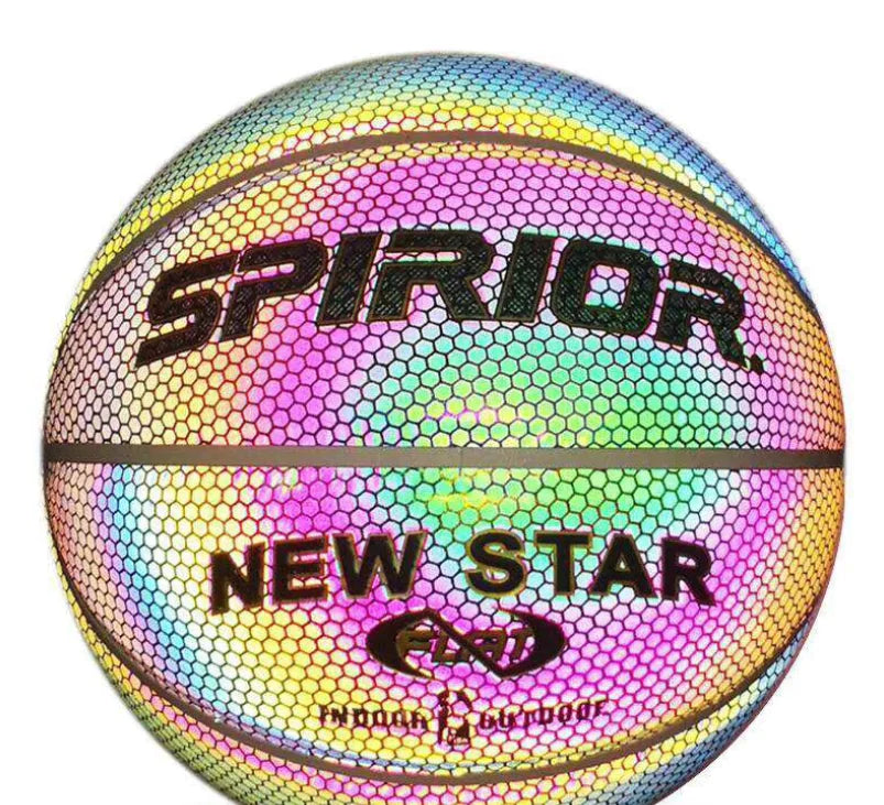 Glow-in-the-Dark Basketball - Size 7 Game Ball
