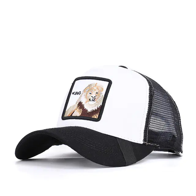 Chic Animal Stitch Baseball Cap