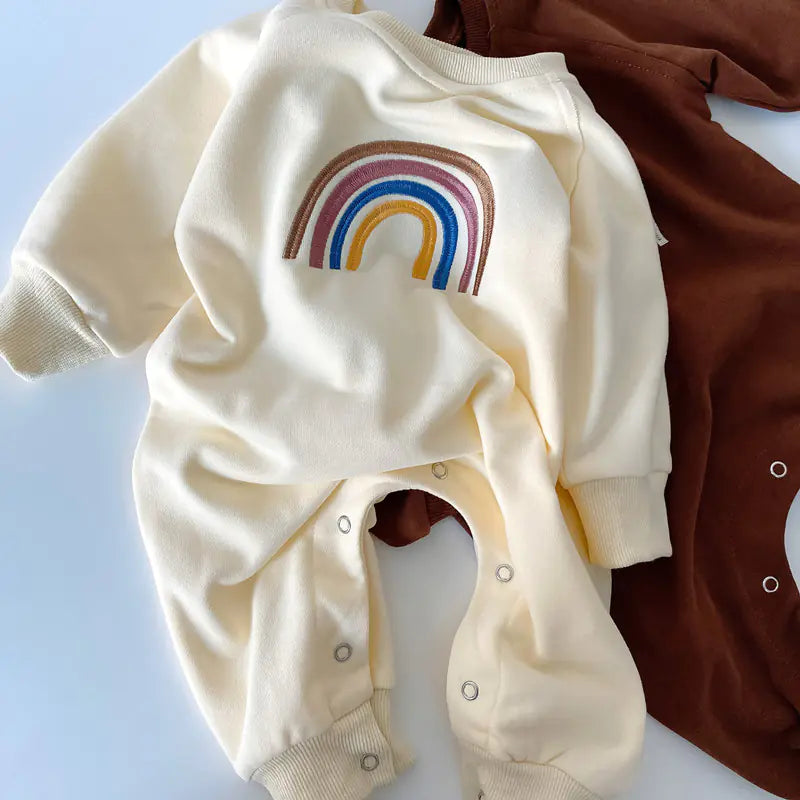 Autumn Hope Rainbow Baby Romper