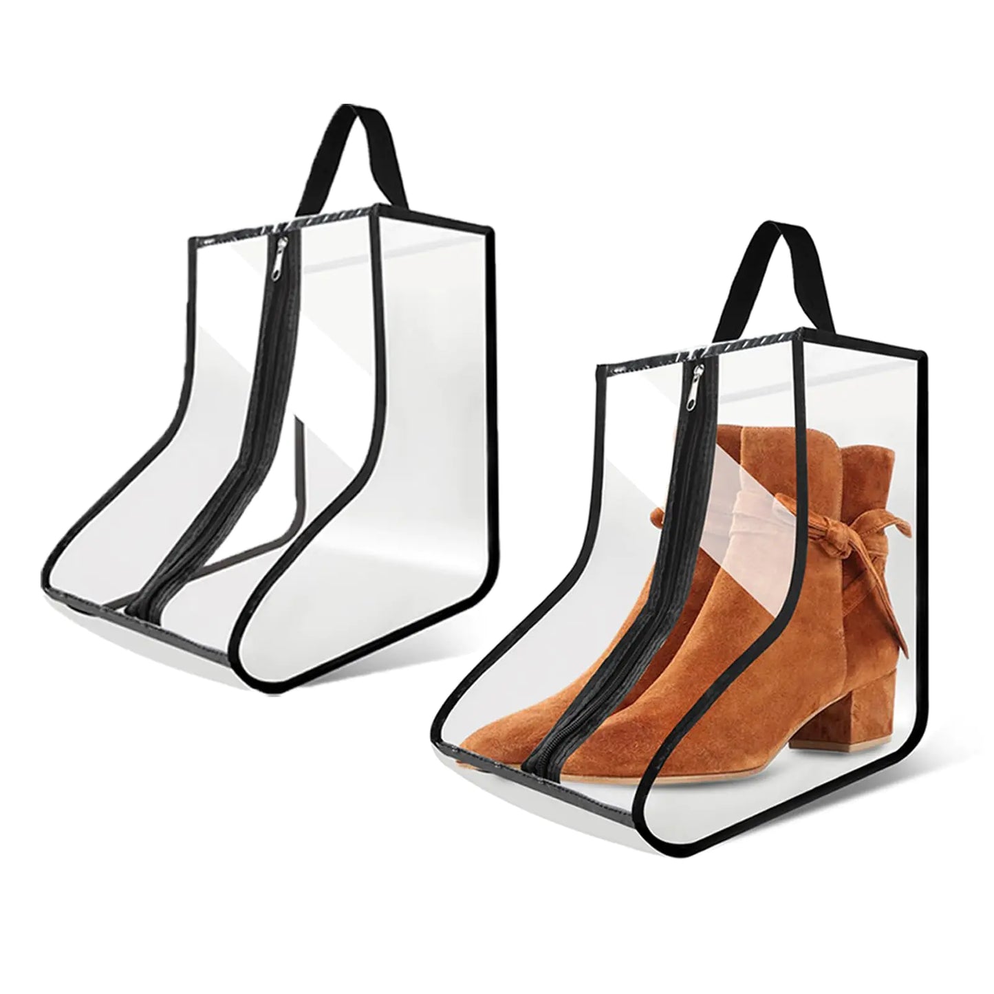 Transparent Travel Boot Case for All Shoes