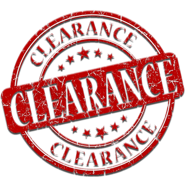 CLEARANCE | LIMITED*