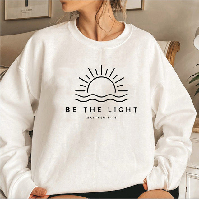 Women's Fleece-lined Crew Neck Sweater