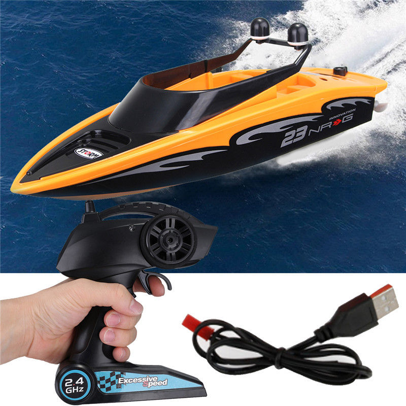 Innovative Remote Control Speedboat for Kids (4 Channels)