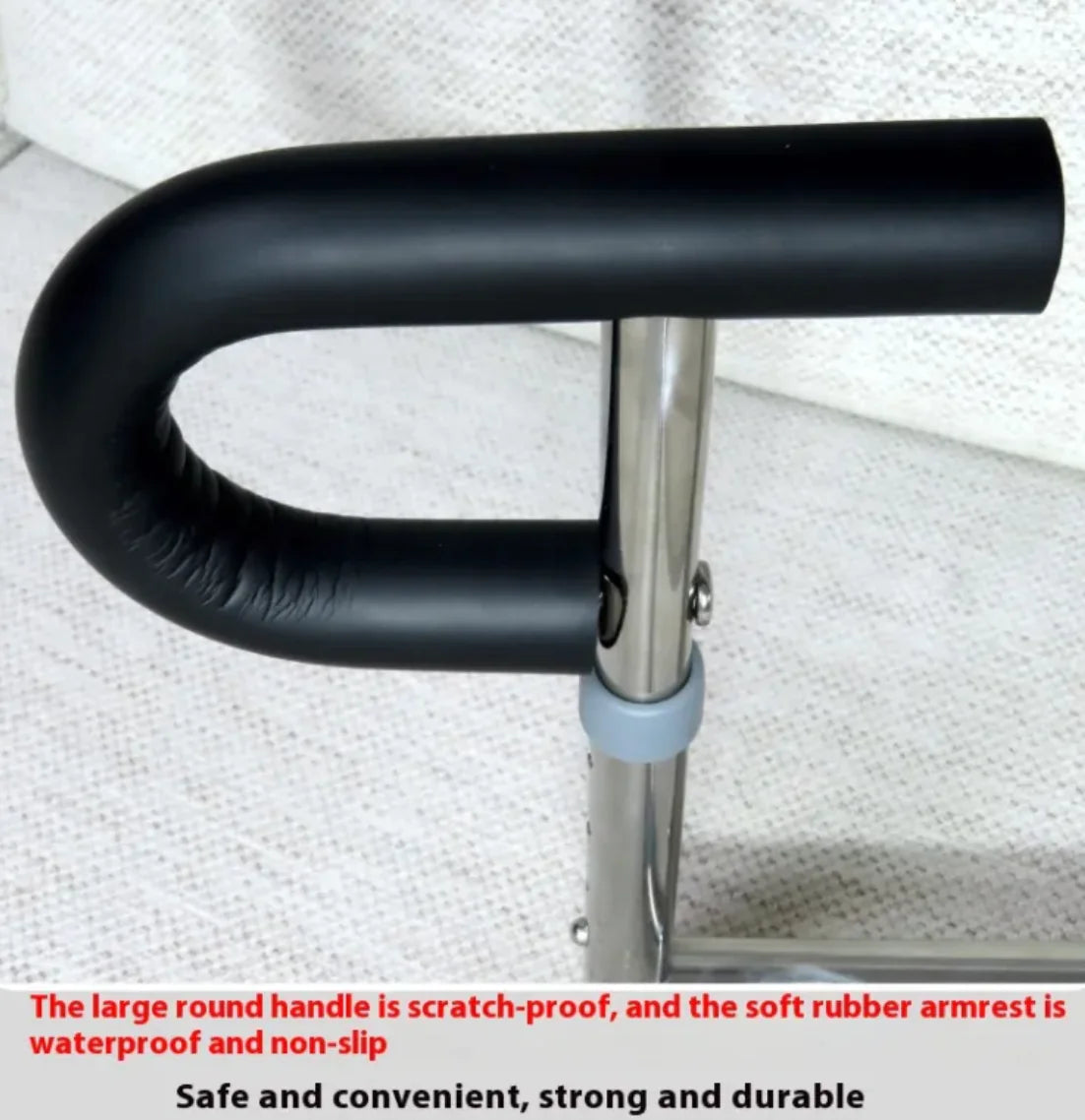 Elderly Sofa Stand-Up Handle Black