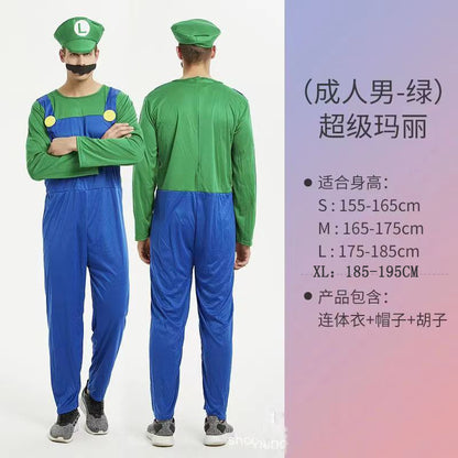 Mario Costume Dressup for Kids & Family