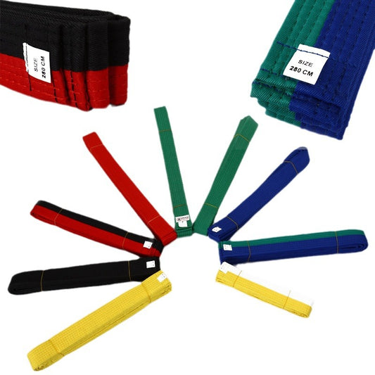 Karate & Taekwondo Belts – High-Quality Martial Arts Belts for All Ranks and Ages