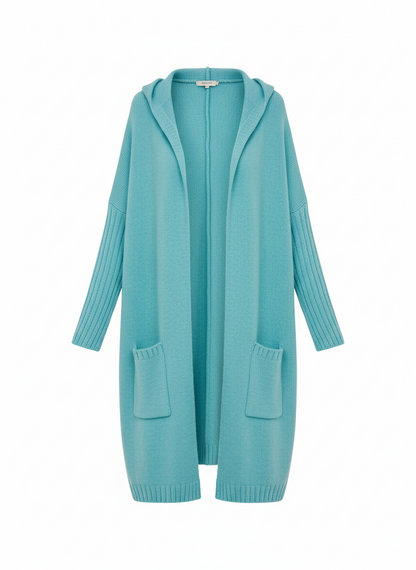 Full Size SIMPLY LIVE Hooded Cardigan