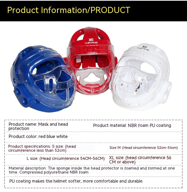 Karate Protective Equipment Helmet