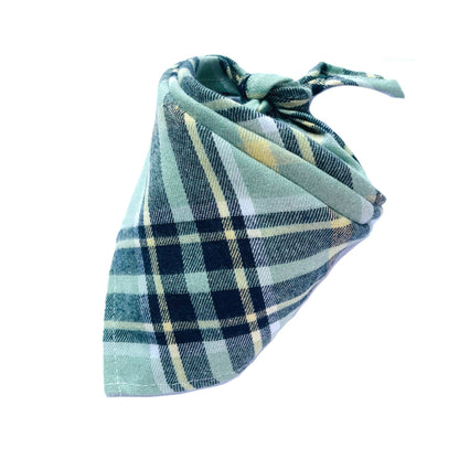 Scottish Plaid Large Baby Bib