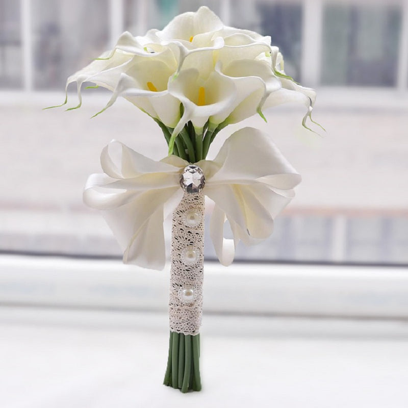 Elegant PU Calla Lily Table Accent