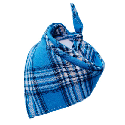 Scottish Plaid Large Baby Bib