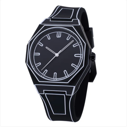 Comic-Style Waterproof Watch