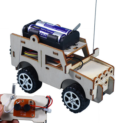 DIY Wireless Remote Control Jeep for Kids Education