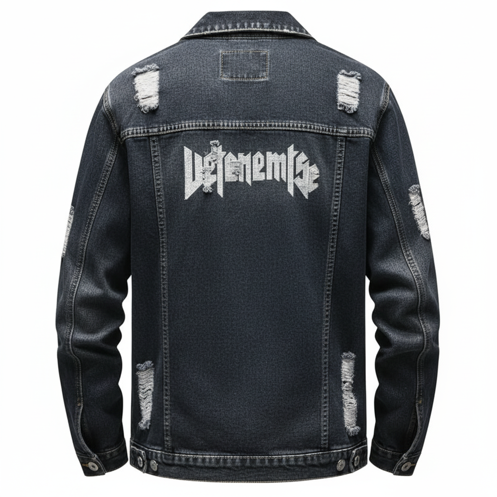 Men's Black Casual Workwear Jacket