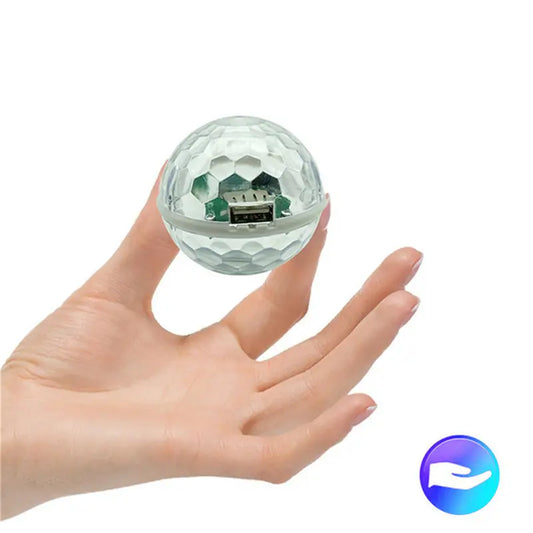 6W Mini Magic Ball Disco Lamp - RGB Voice Control
