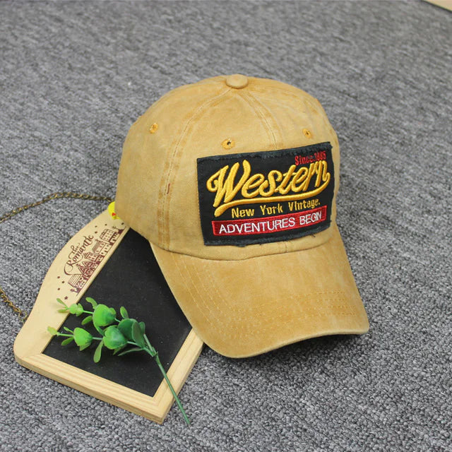 Unisex Duckbill Washed Baseball Cap