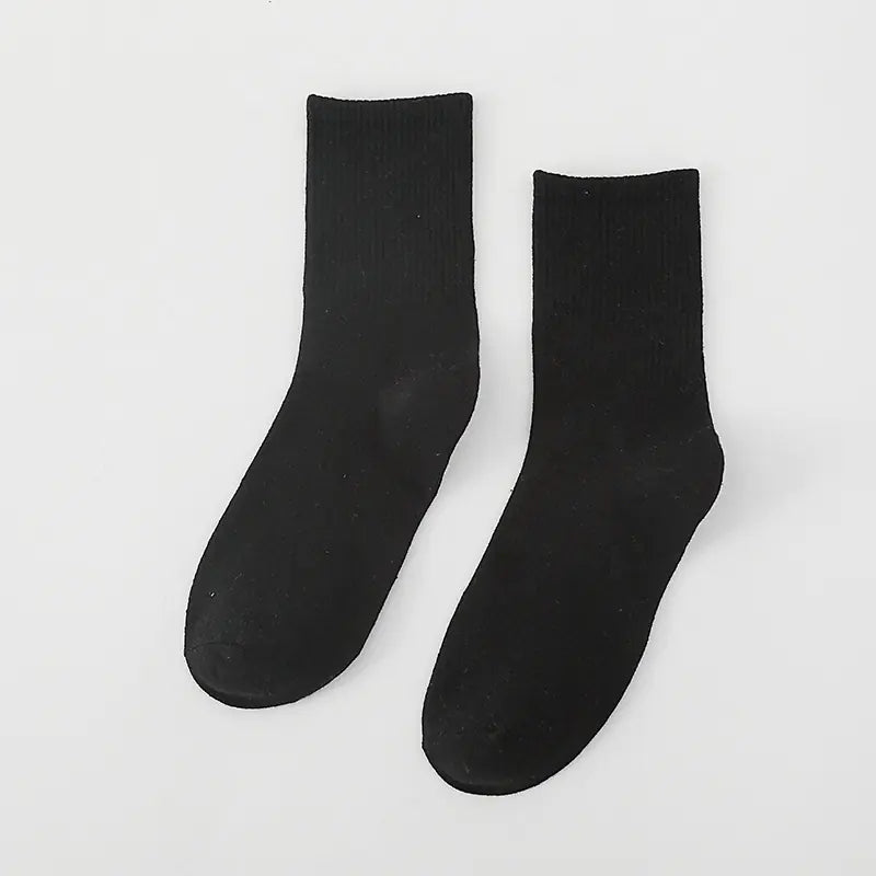 Striped Black Sports Socks for All Occasions