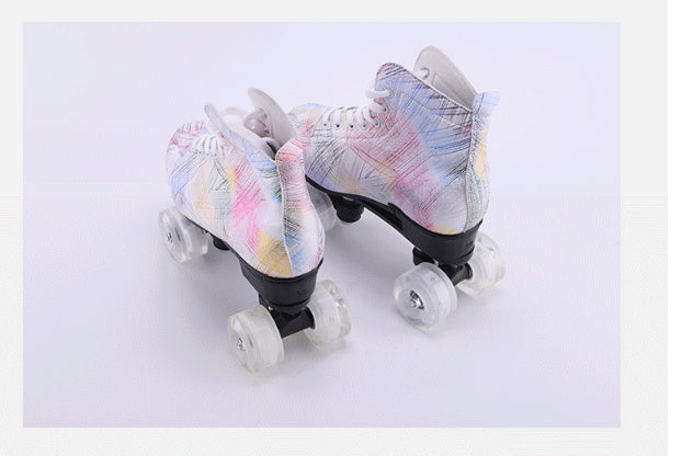 Symphony Feather Flash Quads Skates