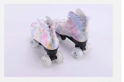 Symphony Feather Flash Quads Skates
