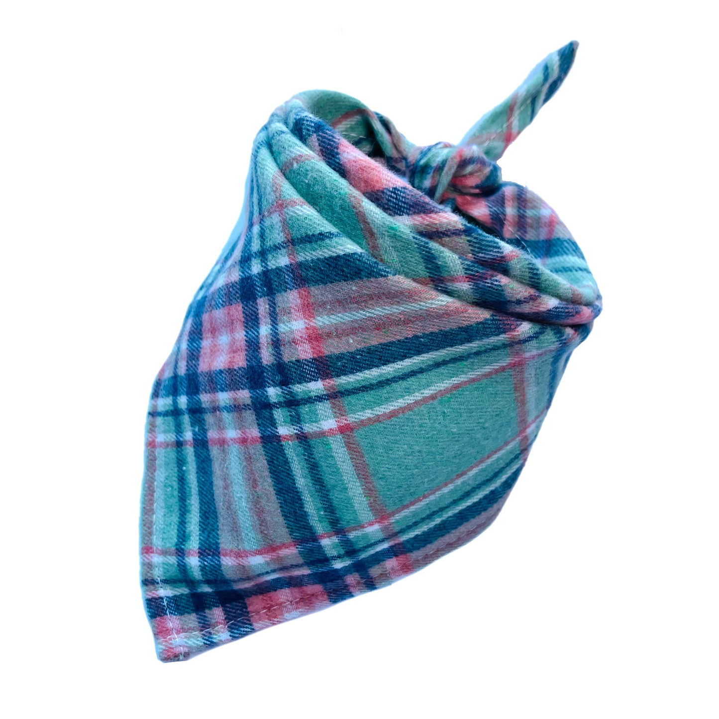 Scottish Plaid Large Baby Bib